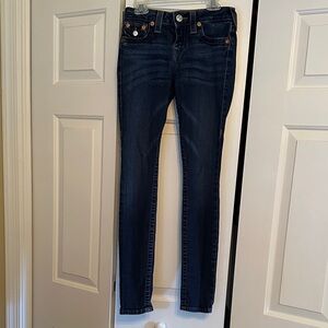 True Religion Dark Blue Hi Rise Legging